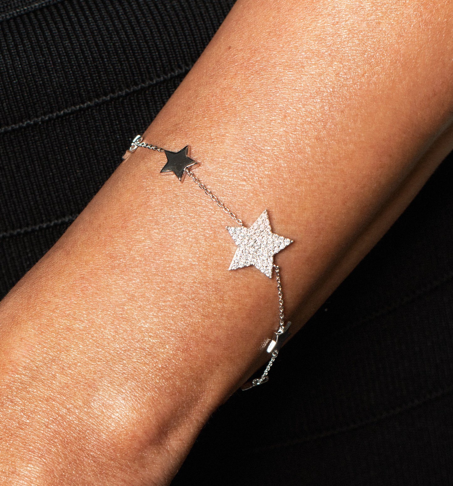 Lucky Stars Collection Lab Grown Diamond Bracelet Bracelet Analucia Beltran Diamonds