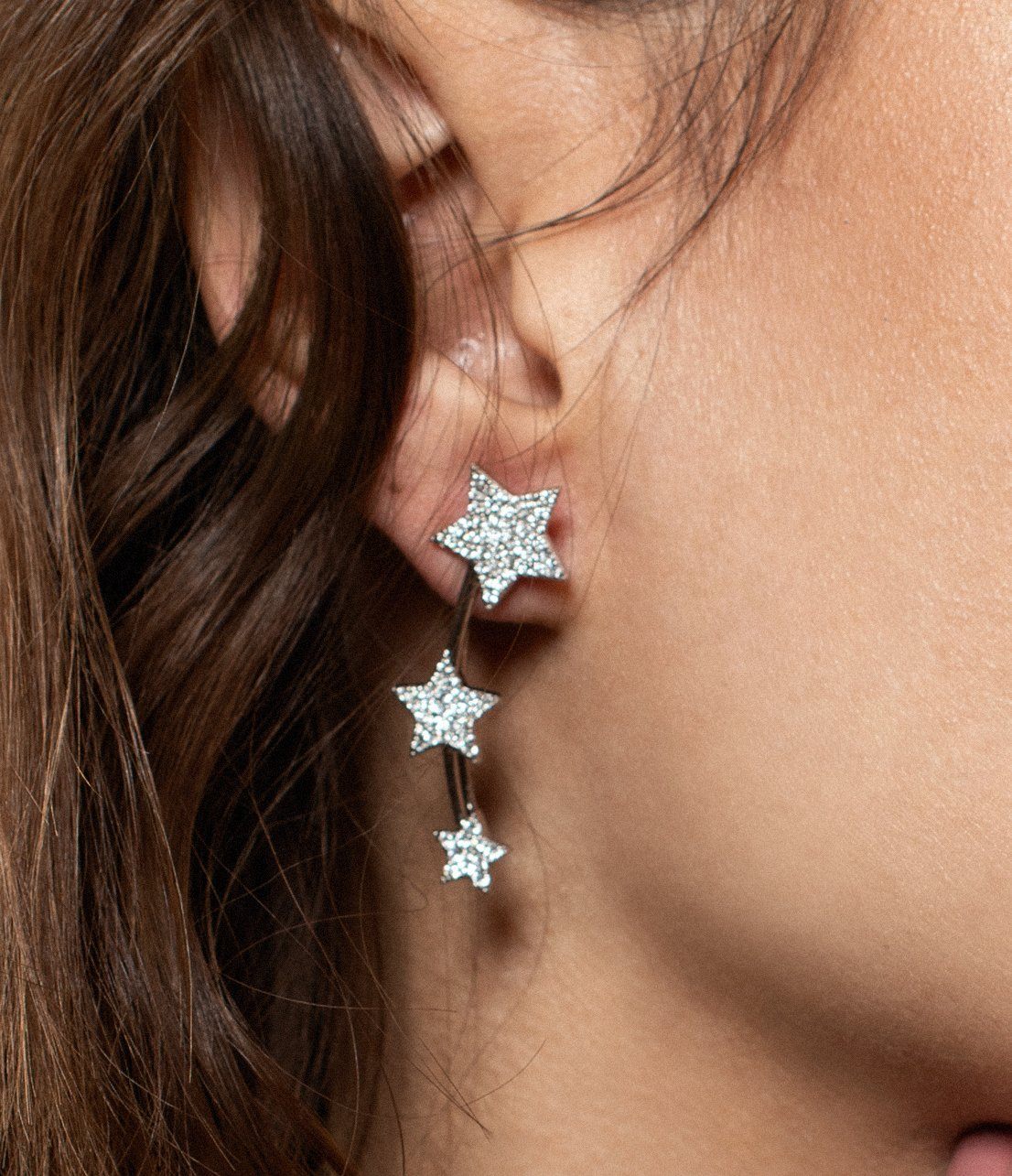 Lucky Stars Collection Lab Grown Diamond Climber Earrings Earrings Analucia Beltran Diamonds